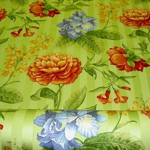 Genevieve Color Green Tea Cotton Fabric